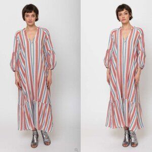 PIETSIE tunic caftan in fez stripe - Sold Out! Tropea Maxi Dress RET: $360 LOOK!